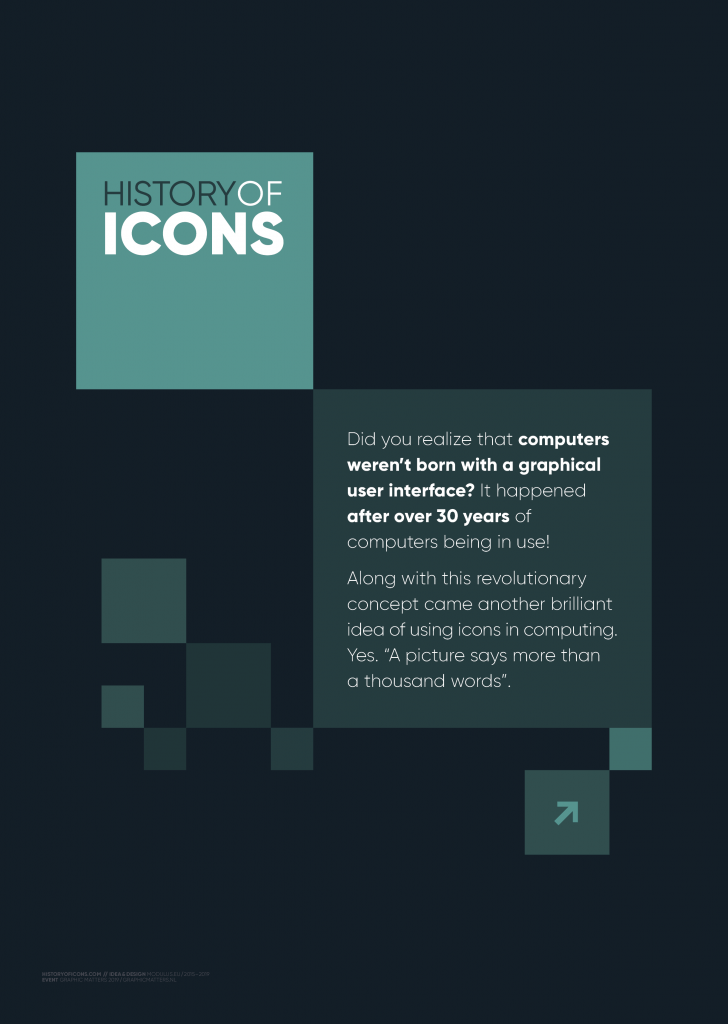 History of Icons Poster