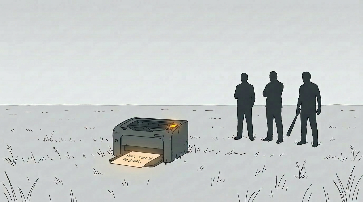 The Printer: Yeah. That'd be great.