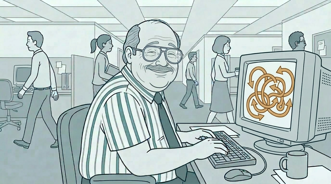 Tom Smykowski: Friction-as-a-Service Architect. He didn’t ask for the title.