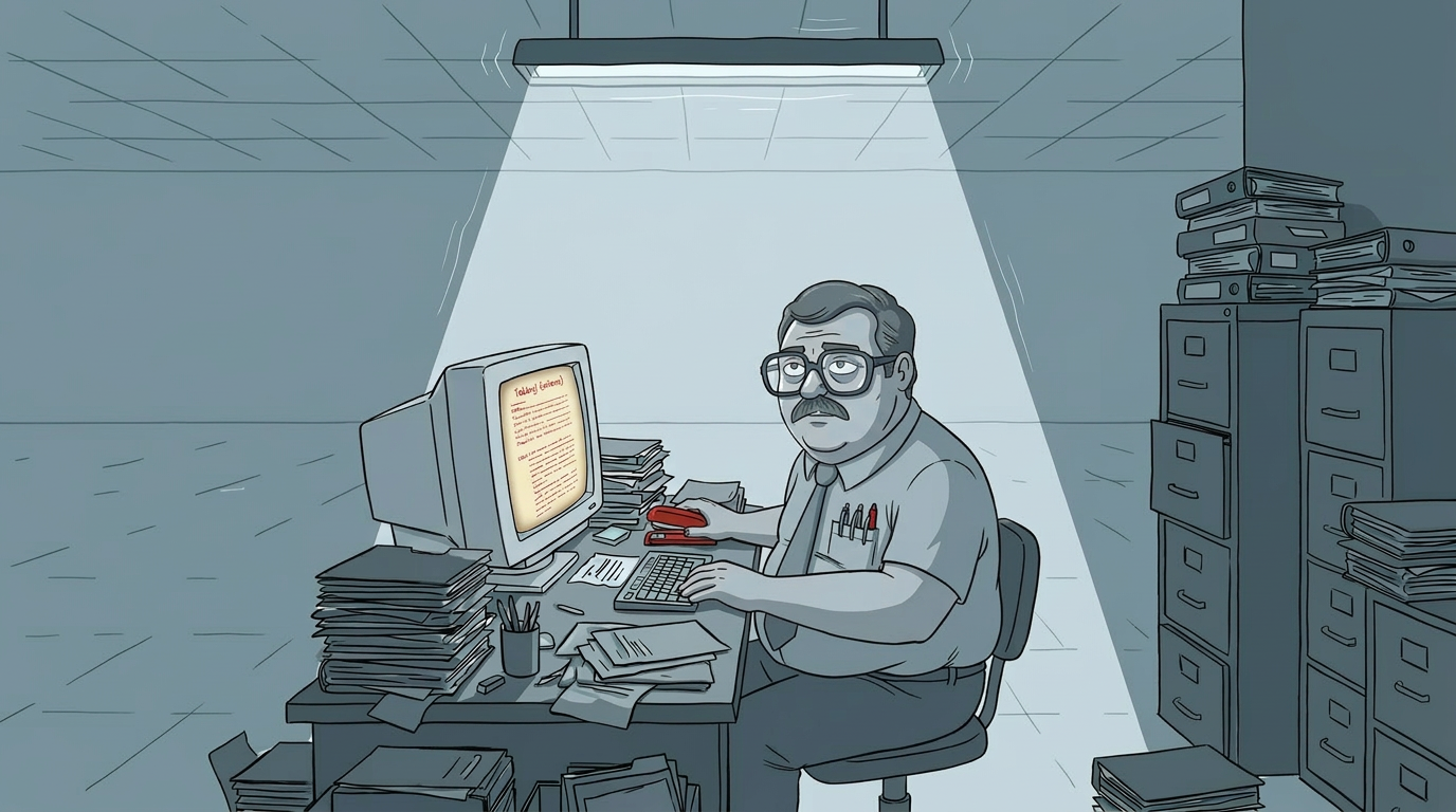 Milton Waddams: Seventy-one pages. Executive summary included.